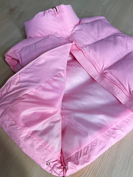 Жилетка женская A-N 10013 дутая без капюшона розовая, розовый, 42 Киев - изображение 12