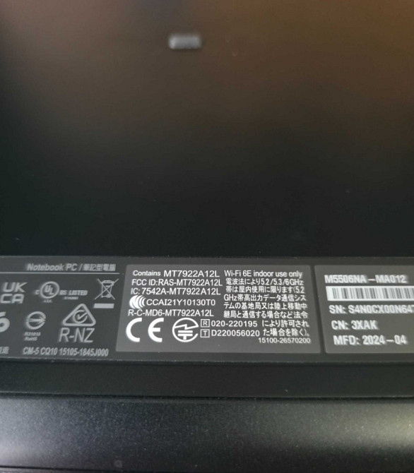 Ноутбук ASUS Vivobook S 15 OLED Neutral Black / 15.6