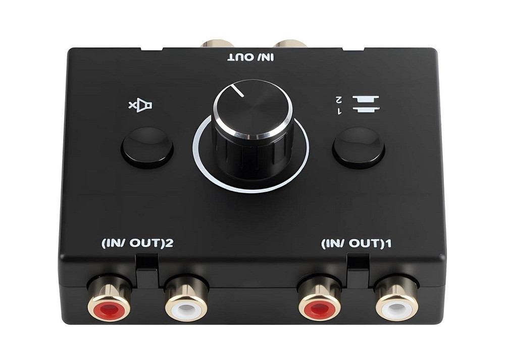 Двосторонній аудіо світч RCA Audio Switcher (без кабелів RCA) Луцьк - фото 4
