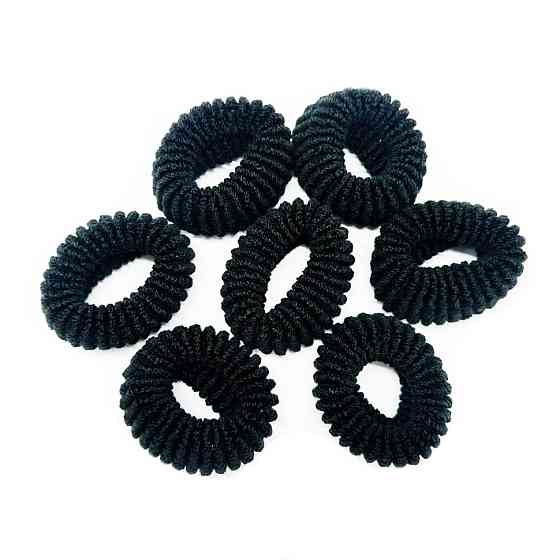 Набір резинок для волосся 0307-1134 чорний, 50 штук в упаковці Вінниця