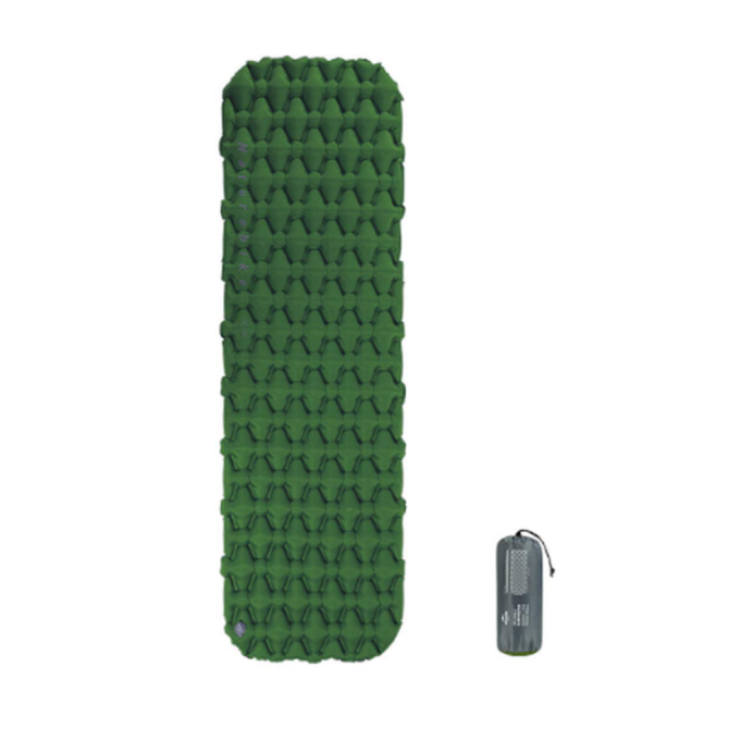 Коврик надувной Naturehike FC-10 NH19Z001-P, 65 мм, зеленый Киев - изображение 1