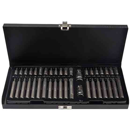 Ultra Набор бит HEX TORX Spline 10мм 40шт S2 (металл кейс) ULTRA (4017092) Київ