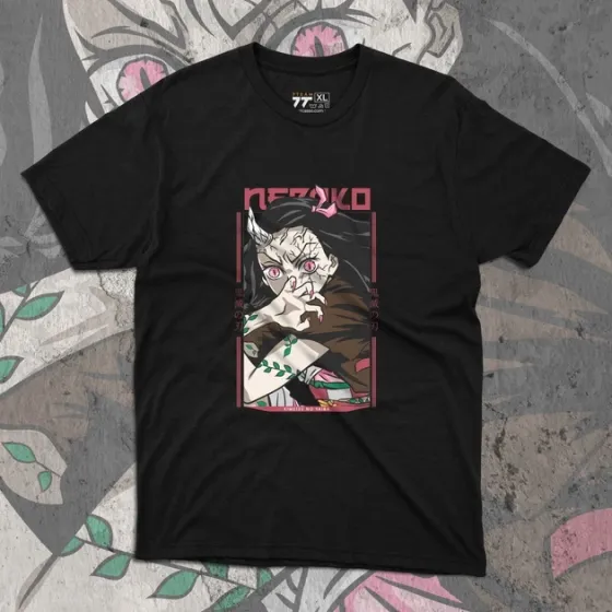 Футболка для підлітка хлопчика з принтом Клинок, рассекающий демонов Незуко 2 Розмір 160 Anime10382 Дніпро