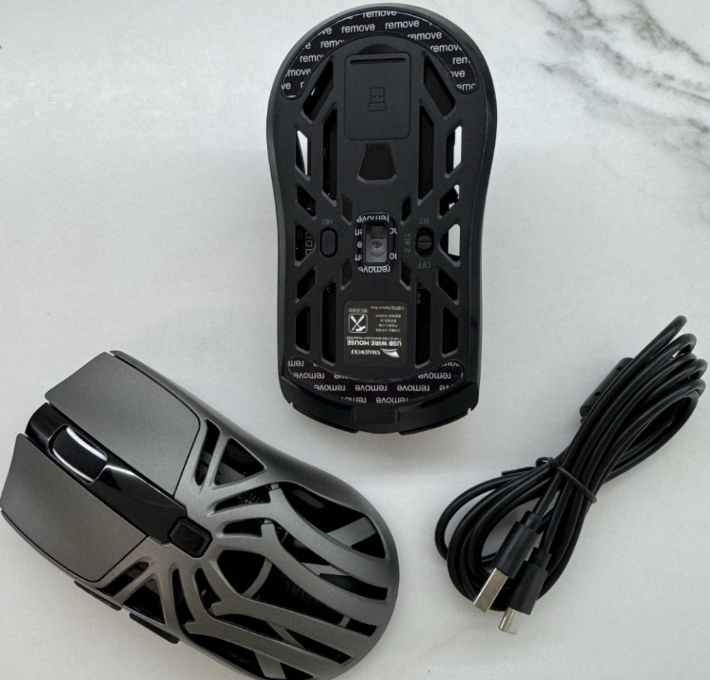 Беспроводная мышка с экраном SMAILWOLF RS8 игровая. Харьков - изображение 1