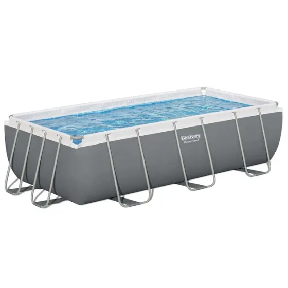 Бассейн каркасный прямоугольный 18в1 Bestway 56441, 404 x 201 x 100 см Киев