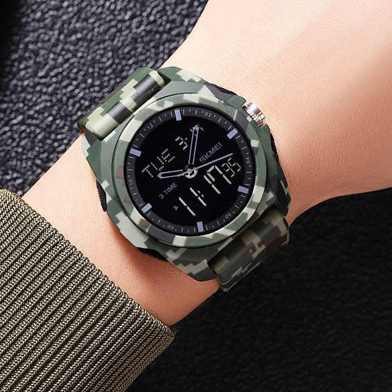 Польові годинники для армії, Годинники для чоловіків з водозахистом чоловічі плавання LA-65 Львів - фото 2