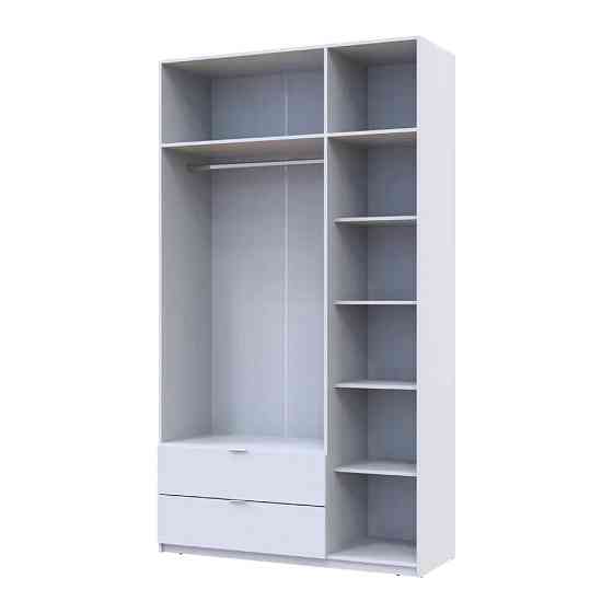 Шкаф для одежды Doros Лукас Белый 3ДСП 135х50х240 DRS-011652 (80737800) Львов