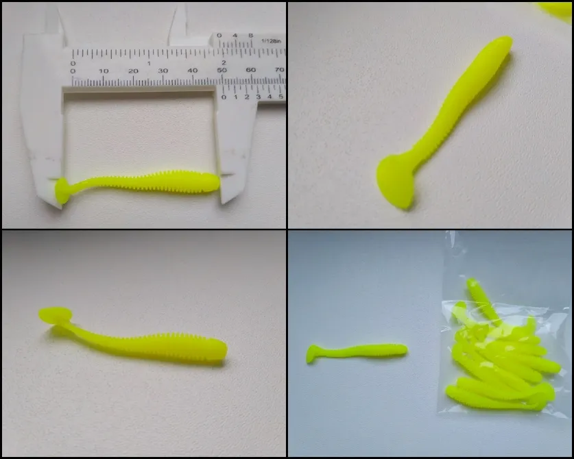 Твистера 10 шт мягкий силикон 5 см.1 грамм Киев - изображение 2