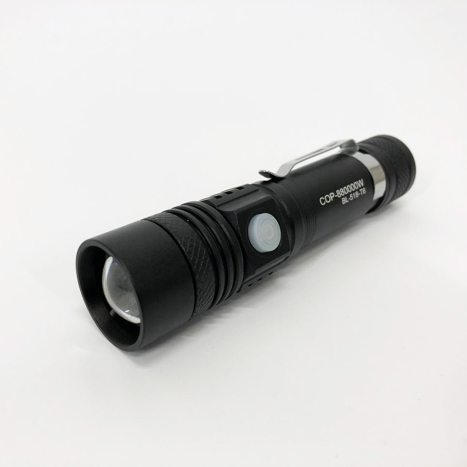Очень яркий фонарь Bailong, Алюминиевый фонарь 18650 Многофункциональный тактический JG-14 Львов - изображение 9