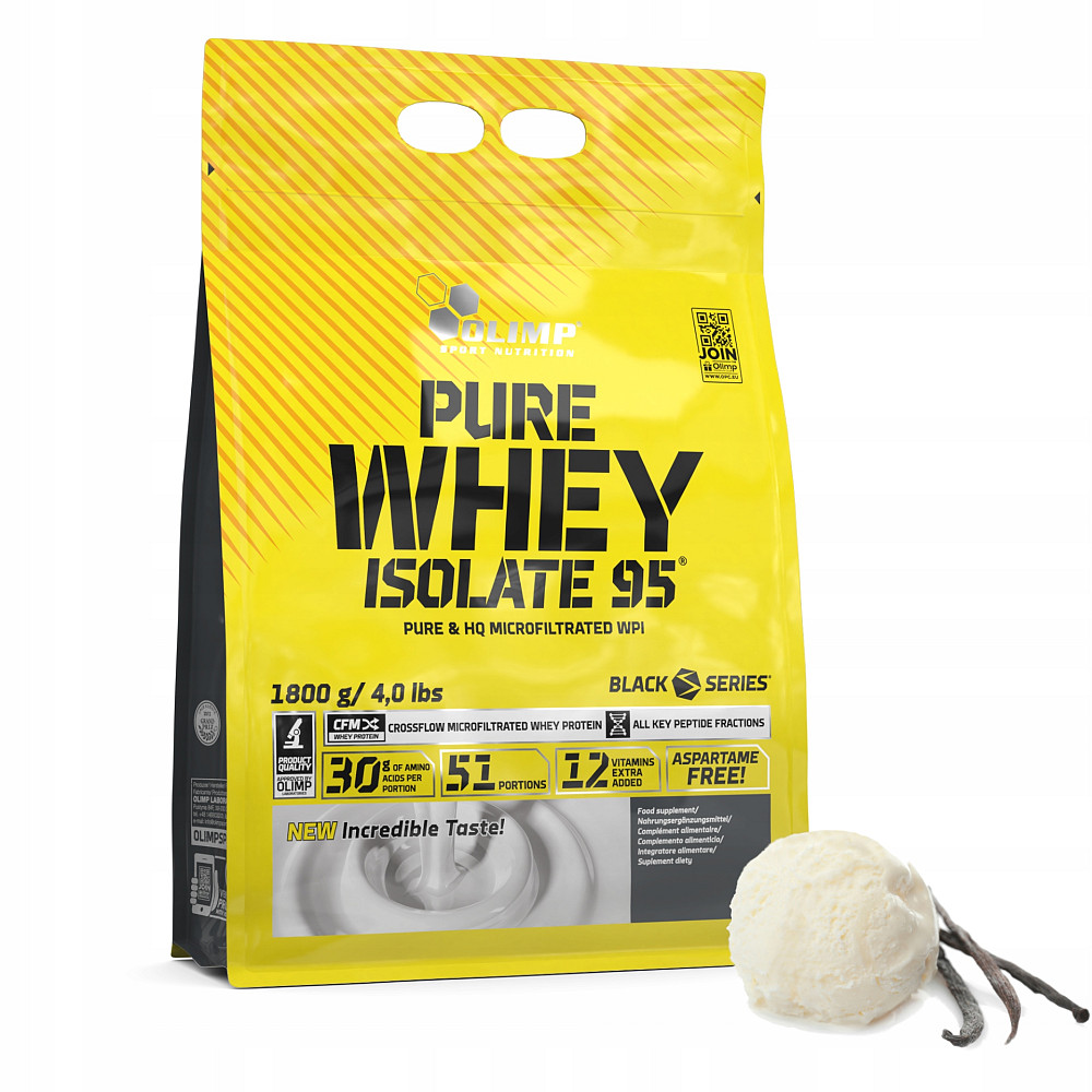 Протеїн Olimp Pure Whey Isolate 95 (ваніль) 1800 g Луцьк - фото 1