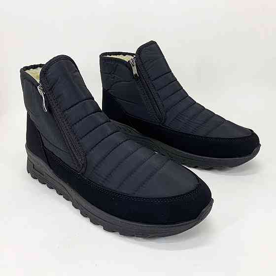 Зимові кросівки з термоефектом, Повсякденне взуття для зими, Міцні чоловічі зимові кросівки QY-48 Львів