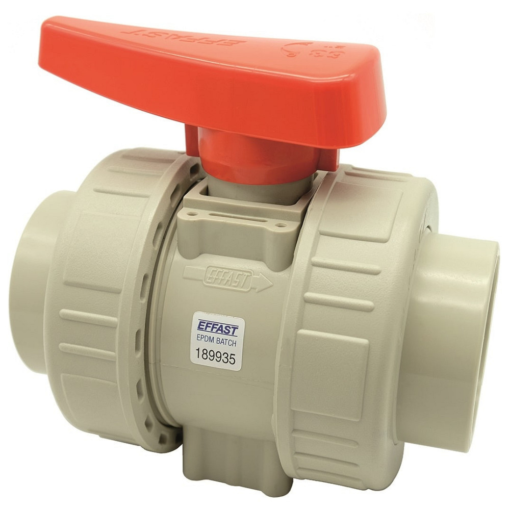 Кран промисловий кульовий ПП Effast, d50 мм Київ - фото 1