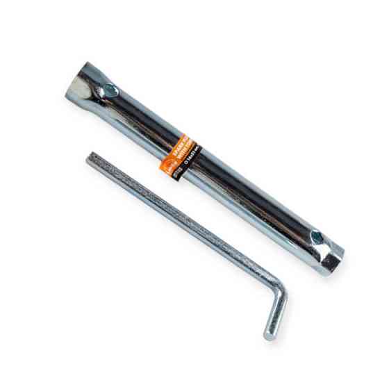 Ключ свечной трубчатый 16/21 двухсторонний с воротком Мукачево