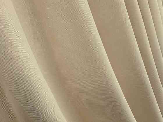 Комплект готових штор VR-Textil Мікровелюр Petek № 1491ш Бежевий 200х290 см 2 шт (32-527) Київ