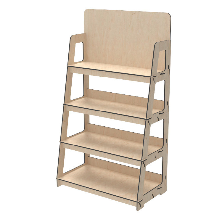 Стеллаж из фанеры EKOSTAR 800х450х1400 Киев - изображение 2