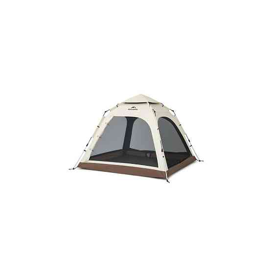 Палатка четырехместная автоматическая Naturehike Ango CNK2550WS010, коричневая Киев
