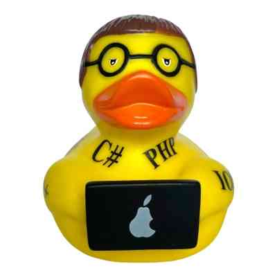 Игрушка для ванной Funny Ducks Утка Программист (1333) Винница