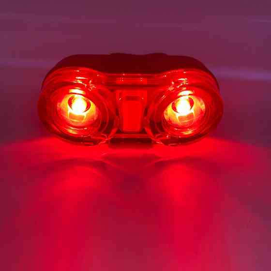 Фонарь для ночной езды DMFL-535-2LED, Задний велофонарь, Стоп-сигнал на раму велосипеда HU-23 Львов