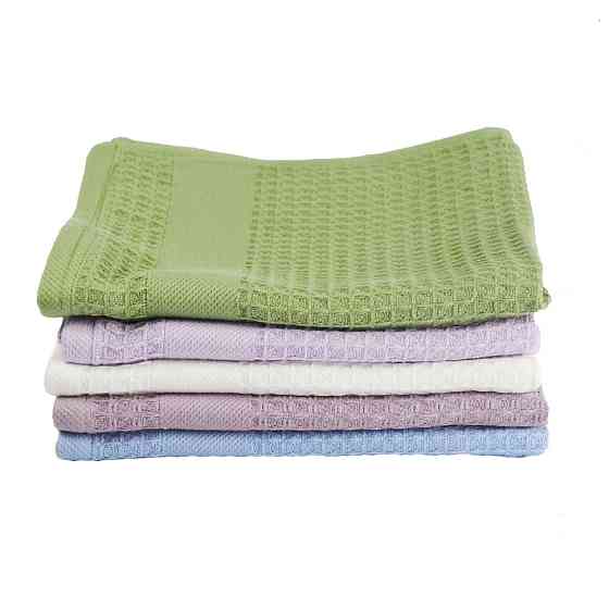 Салфетка вафельная GM Textile 40х70см 280г/м2 (Пудровый) Сумы