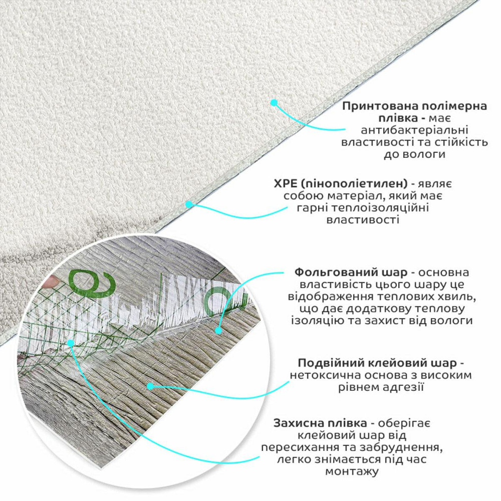 Обои самоклеющиеся 2800х500х1,5мм Белый мрамор (D) SW-00001504 Днепр - изображение 2