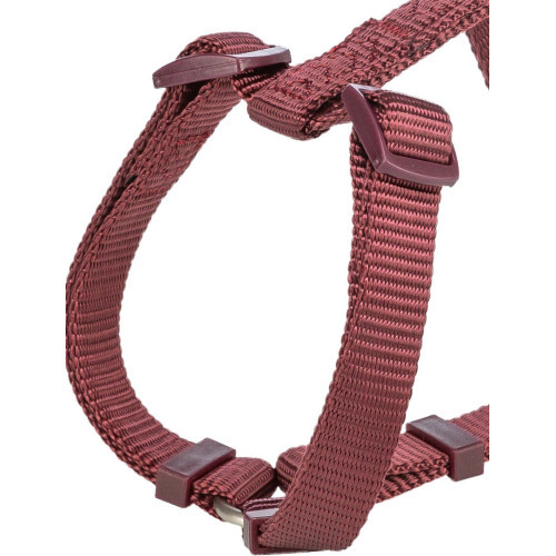 Шлей Trixie Premium H-harness для собак XXS-XS 20-32 см 10 мм бордова Київ - фото 2