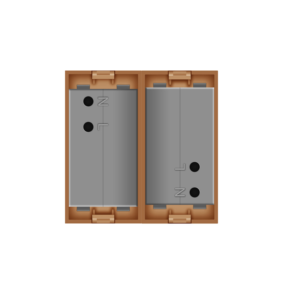 Подвійна розетка USB LIVOLO золота, з блоком живлення 2×USB-A 5V/2.1A, 2×10Вт, модуль (VL-FCUA-2AP) Коломыя - изображение 8