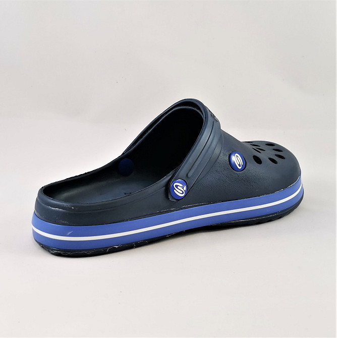 Чоловічі капці CROCS Сині Крокси Шльопанці (розміри: 44) Дніпро - фото 5