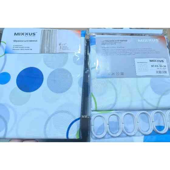 Шторка для ванної Mixxus SCT-015-180x180 з поліестеру   ( 15736 ) Харків
