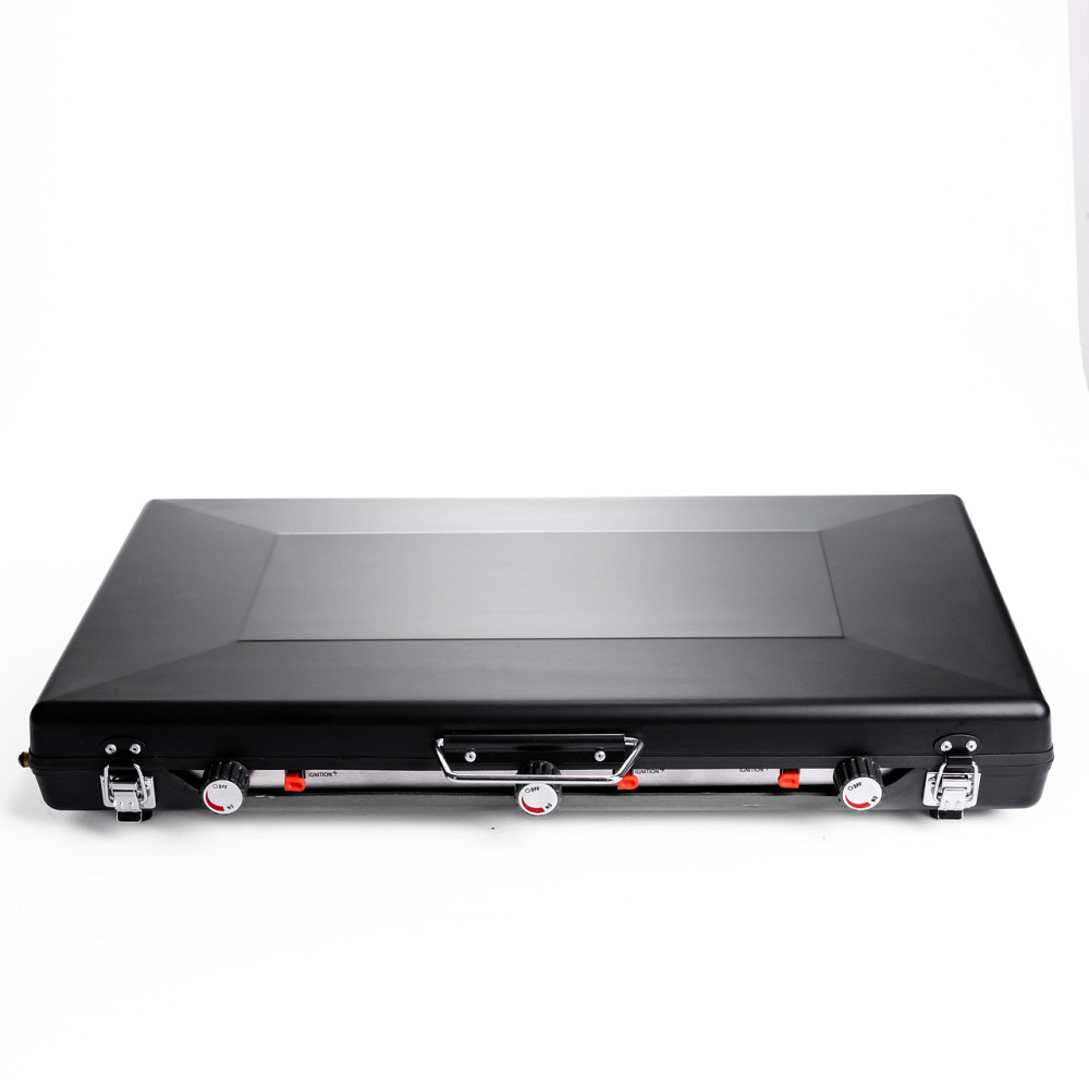 Газова плита портативна туристична з п'єзопідпалом HP-DS3-7 чорна газова плита настільна Коломыя - изображение 9