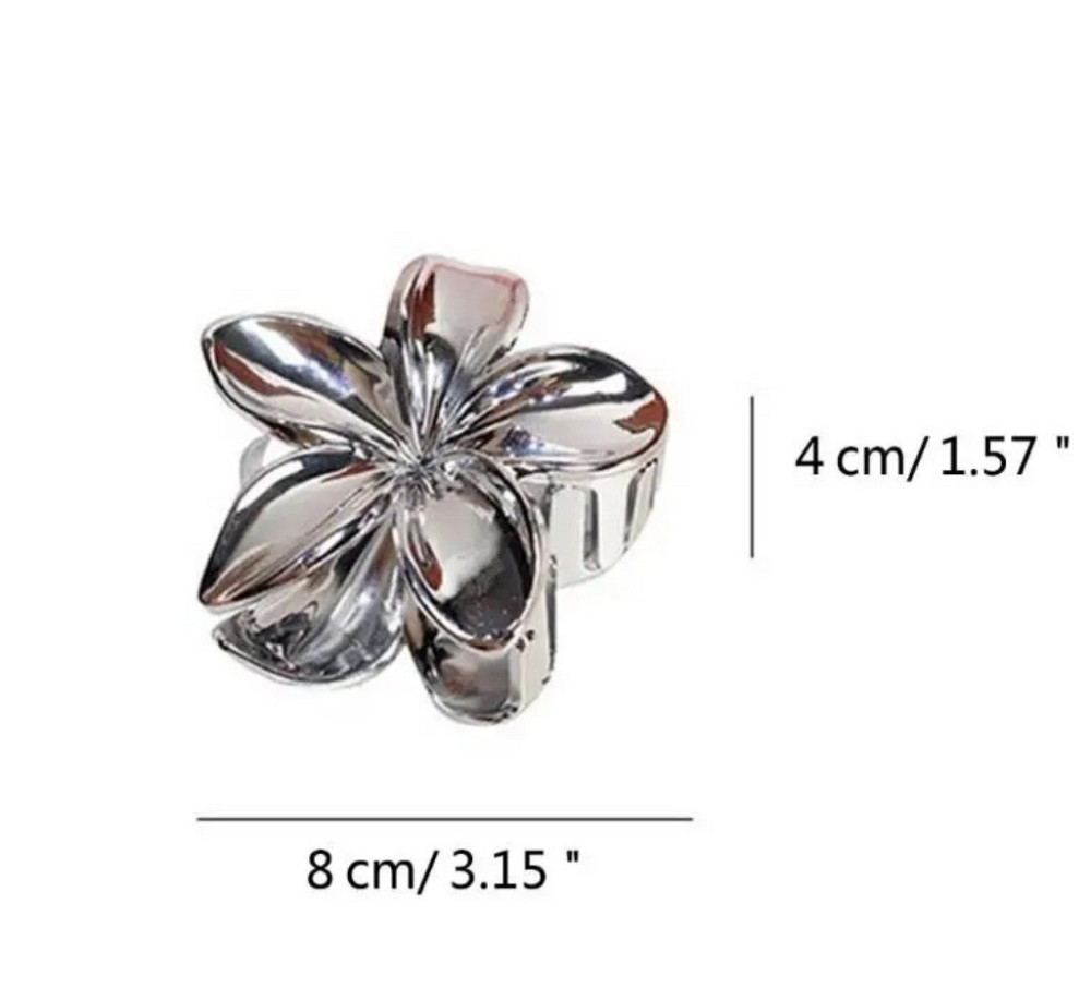 Заколка-крабік "Гавайська квітка" Сміла - фото 11