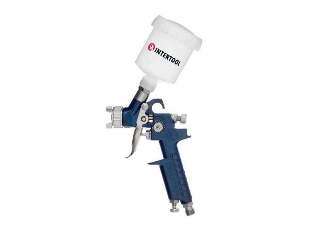 Фарбопульт пневматичний HVLP MINI 125мл., 3бар. PT-0101 ТМ INTERTOOL Київ - фото 1