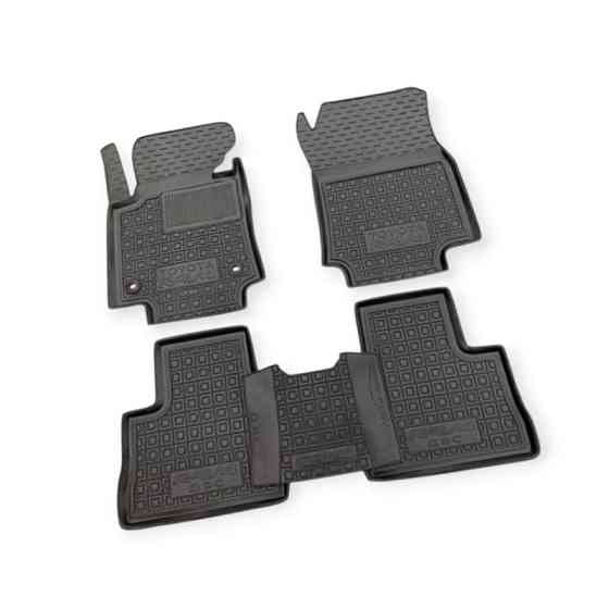 Килимки Тойота rav 4 2018-> (двс мкп) борт 2,5см, з перемичкою салону Мукачево