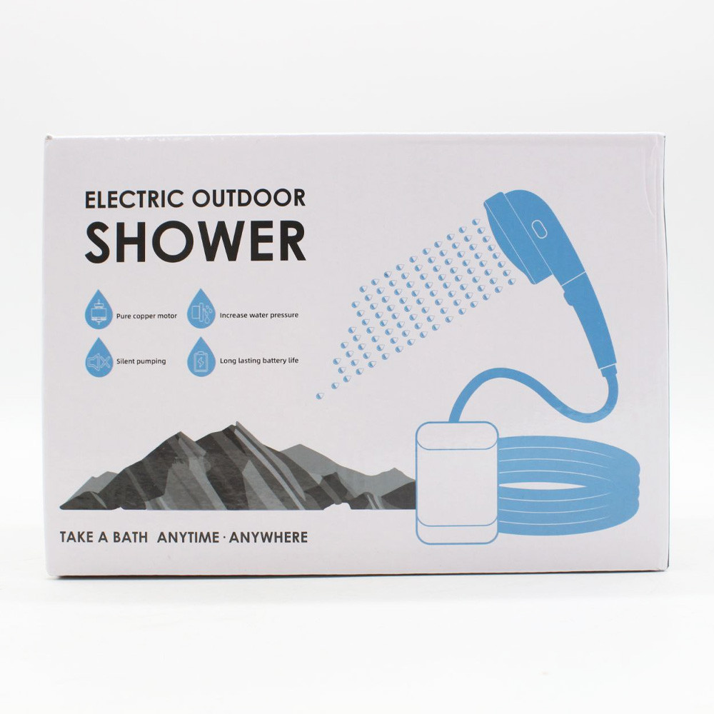 Портативний душ, 6000 мАг, MY-880 / Мобільний душ для кемпінгу / Душ індикатором температури Київ - фото 10