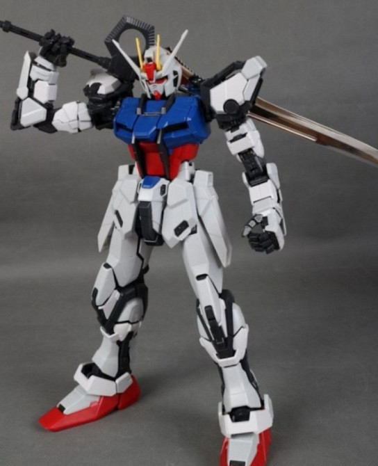 Daban] PG 1/60 GAT-X105 Strike Gundam Figther збірна модель, Гандам аніме Київ - фото 3