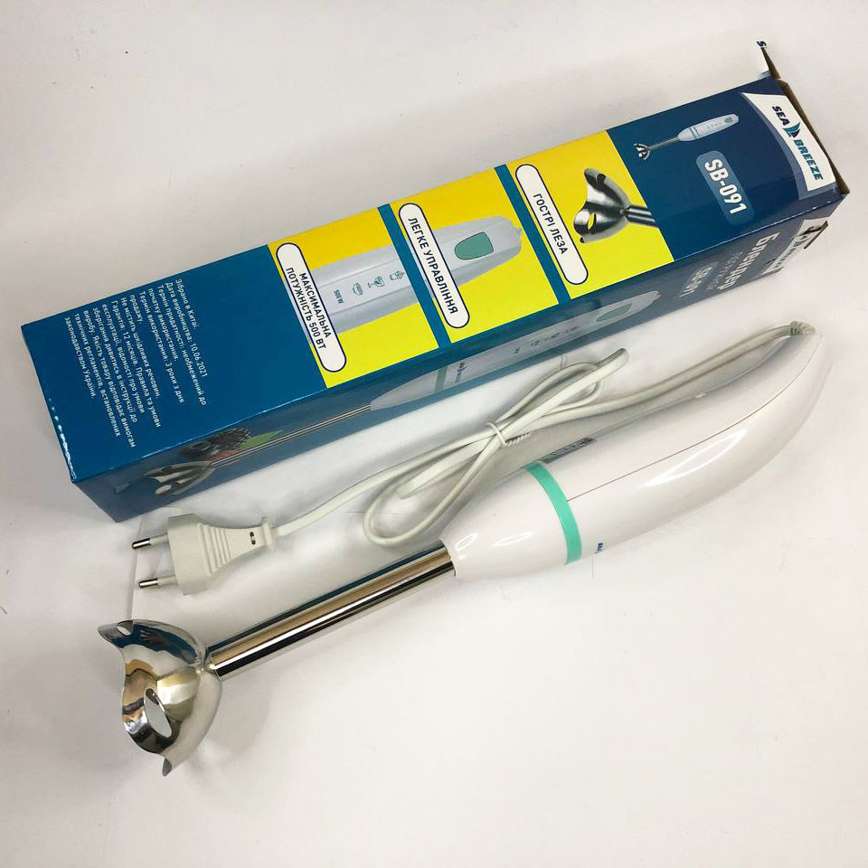 Блендер кухонный погружной для взбивания Sea, Блендер кухонный погружной с чашей переносной XJ-53 Львов - изображение 1