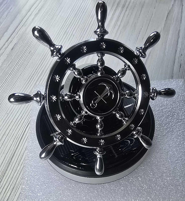 Ароматизатор автомобільний Штурвал на сонячній батареї (Сірий) Вінниця - фото 4