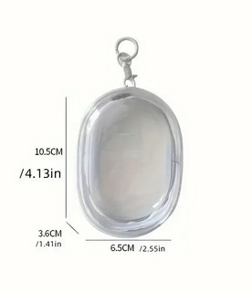 Косметичка мини брелок практичная белая Киев - изображение 3