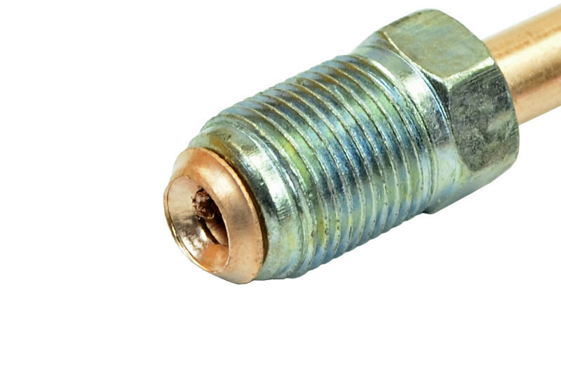 Трубка ГАЗ 3302, 3110, 24, 2410 (д.5)150 см от шлага к муфте (Медь) тормозная Мукачево - изображение 1