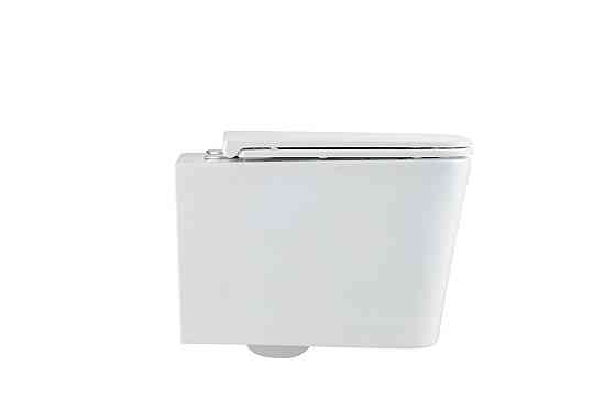 Унитаз подвесной Mixxus Premium Quadro-0302-R 530x360x365mm, система смыва Rimless (MP6454) Киев