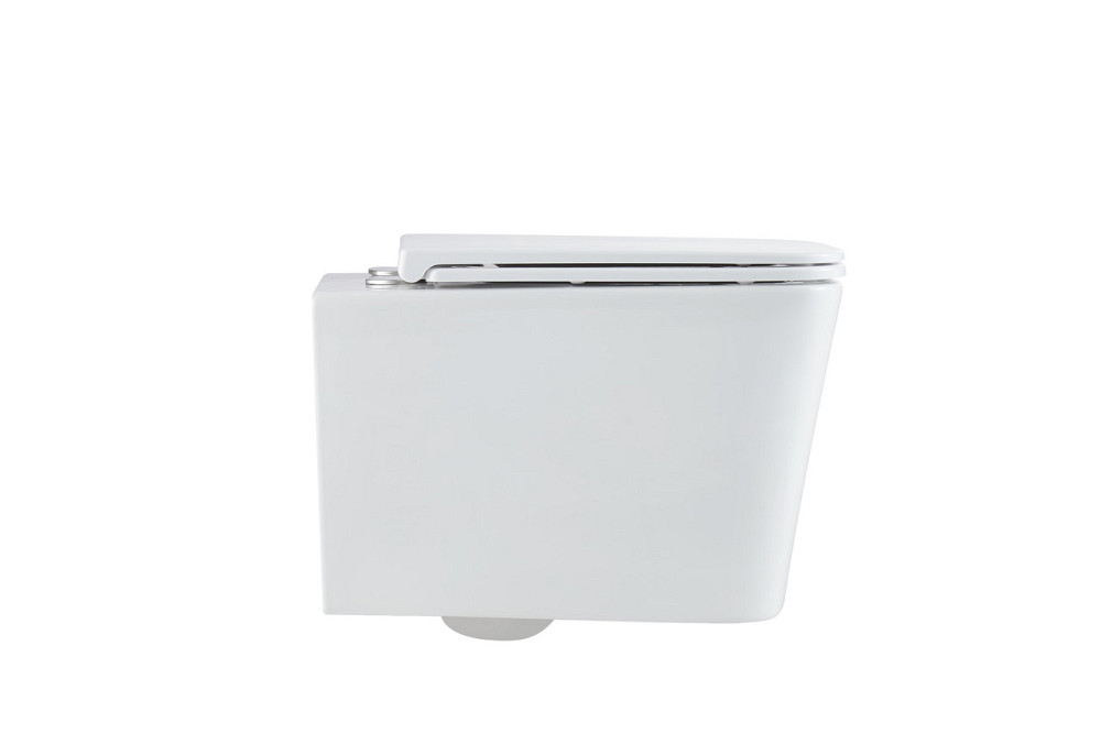 Унітаз підвісний Mixxus Premium Quadro-0302-R 530x360x365mm, система змиву Rimless (MP6454) Київ - фото 3