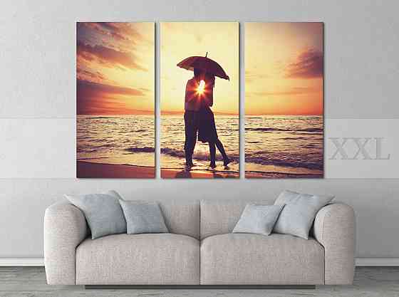 Модульна картина Пара на пляжі Art-199_XXL Київ