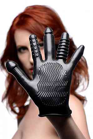 Перчатка с разными текстурами Master Series Pleasure Poker Textured Glove Sex Aura Киев