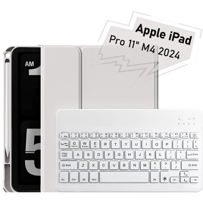 Чохол до планшета BeCover with keyboard Apple iPad Pro 11" M4 2024 Gray (712999) Вінниця - фото 1