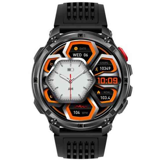 Часы умные наручные Smart Helicopter с компасом и LED-фонариком Черный Винница