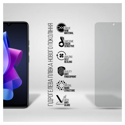 Пленка защитная Armorstandart Matte Tecno Spark Go 2024 (BG6) (ARM73607) Винница - изображение 2