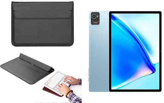 Чохол-конверт VitoCase для Oukitel OKT3, з функцією підставки для планшета Чорний Київ