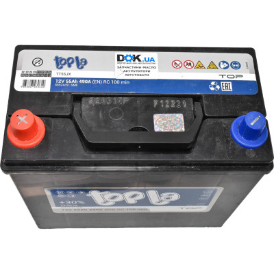Аккумулятор автомобильный Topla 55 Ah/12V Top/Energy Japan (118 355) Винница - изображение 2