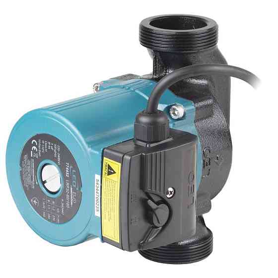 Насос циркуляційний 270Вт Hmax 8м Qmax 170л/хв Ø2" 180мм+гайки Ø1¼" LEO 3.0 LRP32-80/180 (774452) Рівне