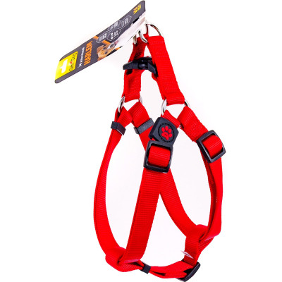 Шлея для собак GimDog Harlem X нейлон 2.0х53-77 см червона (8009632059075) Вінниця - фото 1