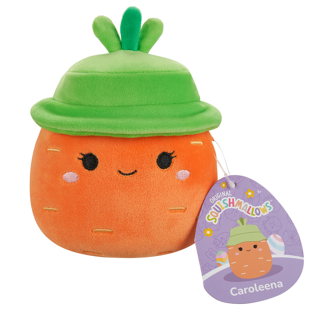 М'яка іграшка Squishmallows - Морквина Кароліна в капелюсі (13 cm) Дніпро - фото 7